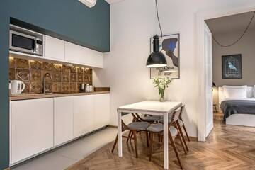 Фото номера Апартаменты с 1 спальней Апартаменты Relaks Apartamenty г. Краков 15