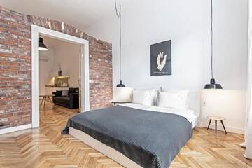 Фото номера Апартаменты Делюкс с 2 спальнями Апартаменты Relaks Apartamenty г. Краков 6