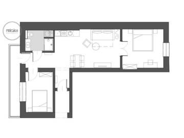 Фото номера Апартаменты Делюкс с 2 спальнями Апартаменты Relaks Apartamenty г. Краков 13