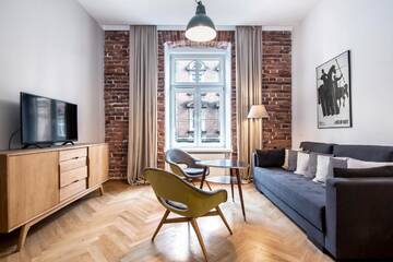 Фото номера Улучшенные апартаменты с 1 спальней Апартаменты Relaks Apartamenty г. Краков 2