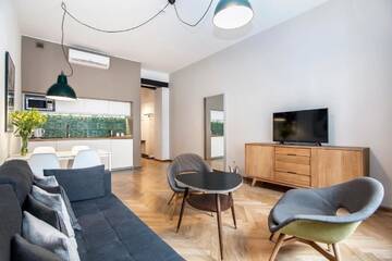 Фото номера Улучшенные апартаменты с 1 спальней Апартаменты Relaks Apartamenty г. Краков 8