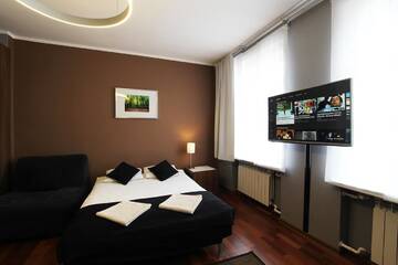 Фото номера Апартаменты (для 4 взрослых) Апартаменты Rainbow Apartments 1 г. Краков 3