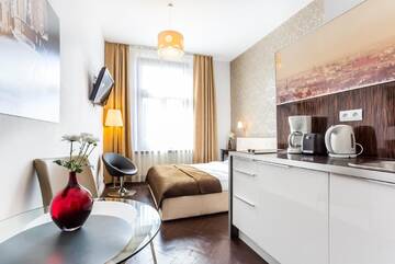 Фото номера Номер-студио (для 2 взрослых) Апартаменты Apartamenty Długa 27 г. Краков 3