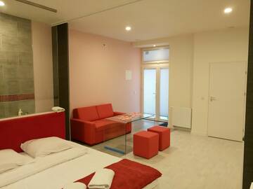 Фото номера Стандартные апартаменты Апартаменты Mirror Apartments г. Краков 14