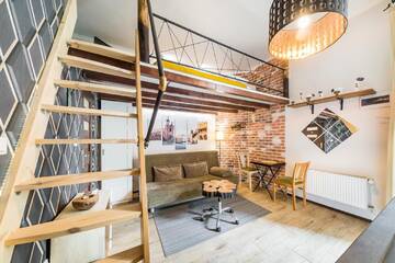 Фото номера Апартаменты-студио Апартаменты Studio z ogrodem przy Starej Zajezdni г. Краков 8