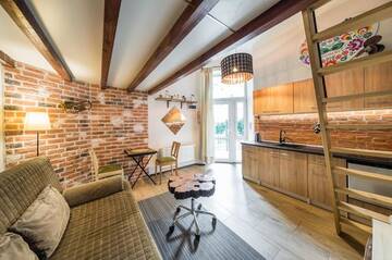 Фото номера Апартаменты-студио Апартаменты Studio z ogrodem przy Starej Zajezdni г. Краков 71