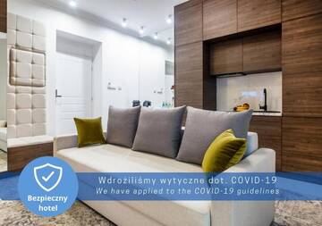 Фото номера Улучшенный номер люкс-студио Апарт-отели Aparthotel Rakowicka Residence г. Краков 8
