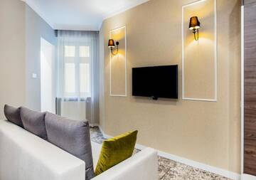 Фото номера Улучшенный номер люкс-студио Апарт-отели Aparthotel Rakowicka Residence г. Краков 6
