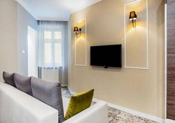 Фото номера Улучшенный номер люкс-студио Апарт-отели Aparthotel Rakowicka Residence г. Краков 12