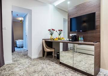 Фото номера Семейный двухместный номер с 1 кроватью Апарт-отели Aparthotel Rakowicka Residence г. Краков 4