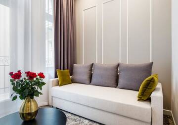 Фото номера Семейный двухместный номер с 1 кроватью Апарт-отели Aparthotel Rakowicka Residence г. Краков 2