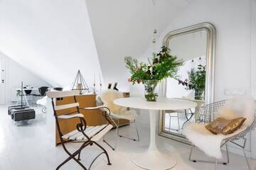 Фото номера Двухместный номер с 1 кроватью и террасой Проживание в семье apartament z widokiem na Klasztor г. Краков 13