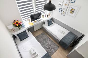 Фото номера Двухместный номер эконом-класса с 2 отдельными кроватями Отель Corner Hotel г. Краков 5