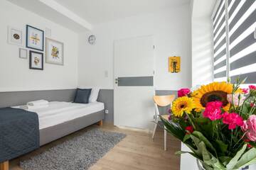 Фото номера Стандартный одноместный номер Отель Corner Hotel г. Краков 4