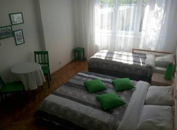 Фото номера Четырехместный номер Хостелы Lorf Hostel&amp;Apartments г. Краков 9