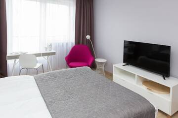 Фото номера Апартаменты-студио 005 Апарт-отели Apartamenty Hello Halicka 5 г. Краков 5