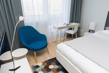 Фото номера Апартаменты-студио 006 Апарт-отели Apartamenty Hello Halicka 5 г. Краков 8
