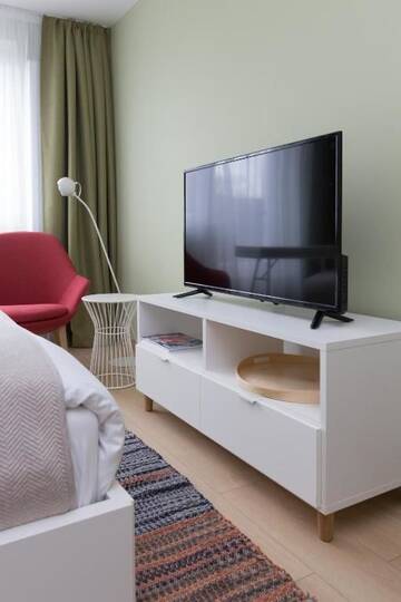 Фото номера Апартаменты-студио 003 Апарт-отели Apartamenty Hello Halicka 5 г. Краков 12