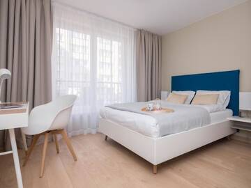 Фото номера Апартаменты 015 с 1 спальней Апарт-отели Apartamenty Hello Halicka 5 г. Краков 3