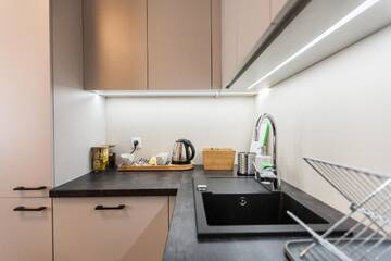 Фото номера One-Bedroom Apartment with Kitchenette and City View Апарт-отели K4 APARTHOTEL KRAKÓW г. Краков 3