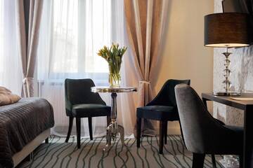 Фото номера Стандартный двухместный номер с 1 кроватью Отель Plaza Boutique Hotel г. Краков 13