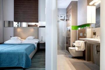 Фото номера Двухместный номер эконом-класса с 1 кроватью Отель Plaza Boutique Hotel г. Краков 4