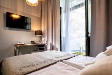 Фото номера Двухместный номер эконом-класса с 1 кроватью Отель Plaza Boutique Hotel г. Краков 5