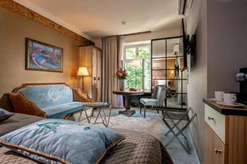 Фото номера Двухместный номер Делюкс с 1 кроватью Отель Balthazar Design Hotel г. Краков 3