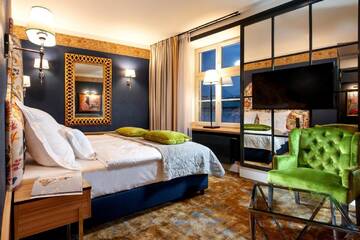 Фото номера Двухместный номер Делюкс с 1 кроватью Отель Balthazar Design Hotel г. Краков 9