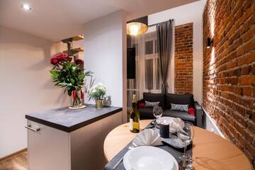 Фото номера Двухуровневые апартаменты Апарт-отели DIETLA 99 APARTMENTS &amp; DAY SPA г. Краков 3