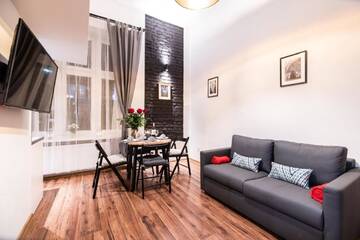 Фото номера Двухуровневые апартаменты Апарт-отели DIETLA 99 APARTMENTS &amp; DAY SPA г. Краков 3