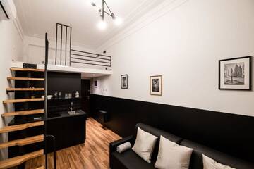 Фото номера Двухуровневые апартаменты Апарт-отели DIETLA 99 APARTMENTS &amp; DAY SPA г. Краков 3