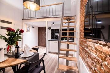 Фото номера Двухуровневые апартаменты Апарт-отели DIETLA 99 APARTMENTS &amp; DAY SPA г. Краков 3