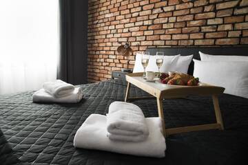 Фото номера Апартаменты Делюкс с гидромассажной ванной Апартаменты Leo Apartments Old Town г. Краков 7