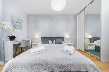 Фото номера Apartment with 1 Bedroom, Balcony and air conditioning - Rakowicka 14a Street Апартаменты MB Cracow Apartments г. Краков 7