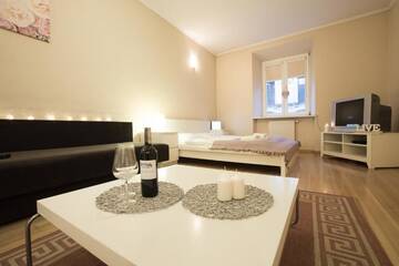 Фото номера Апартаменты-студио - Sławkowska, 30 Апартаменты MB Cracow Apartments г. Краков 4