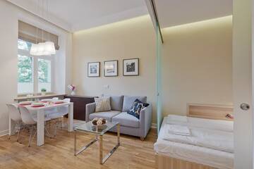 Фото номера Апартаменты-студио - Plac na Groblach 6 Апартаменты MB Cracow Apartments г. Краков 3