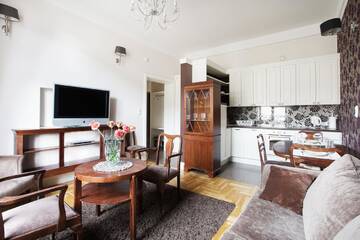 Фото номера Апартаменты с 2 спальнями - Zegadlowicza 4 Street Апартаменты MB Cracow Apartments г. Краков 3