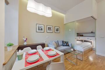 Фото номера Апартаменты-студио - Plac na Groblach 6 Апартаменты MB Cracow Apartments г. Краков 2