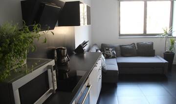 Фото номера Апартаменты с 1 спальней Апартаменты Black&amp;White Apartment г. Краков 17