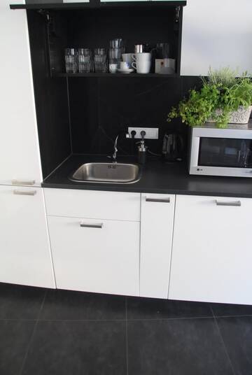 Фото номера Апартаменты с 1 спальней Апартаменты Black&amp;White Apartment г. Краков 20