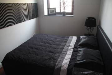 Фото номера Апартаменты с 1 спальней Апартаменты Black&amp;White Apartment г. Краков 22