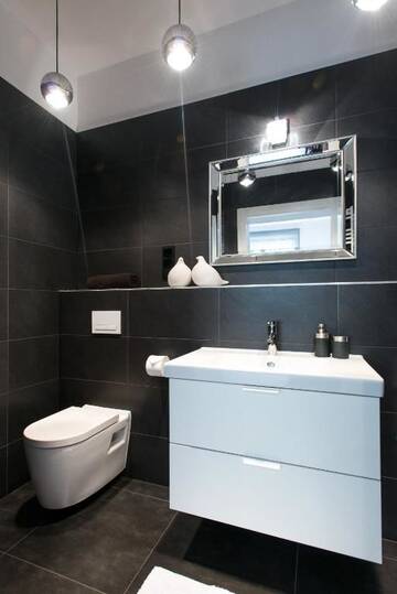 Фото номера Апартаменты с 1 спальней Апартаменты Black&amp;White Apartment г. Краков 37
