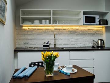 Фото номера Двухместный номер Делюкс с 1 кроватью Апарт-отели MODERN STUDIOS in OLD CITY KRAKÓW г. Краков 6