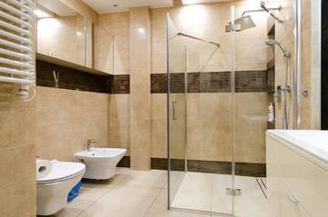 Фото номера Апартаменты с 2 спальнями Апартаменты Stawowa Premium Apartment - 69 m2 with a private garage г. Краков 44