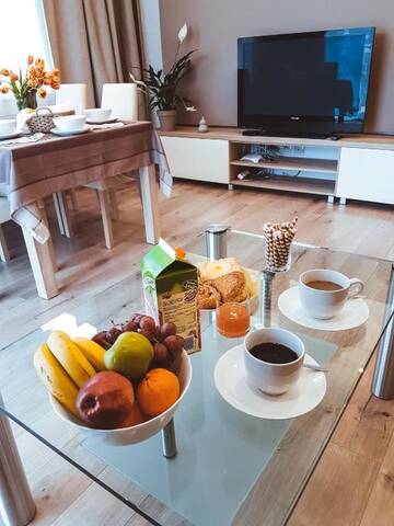 Фото номера Апартаменты с 2 спальнями Апартаменты Stawowa Premium Apartment - 69 m2 with a private garage г. Краков 53