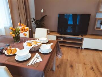 Фото номера Апартаменты с 2 спальнями Апартаменты Stawowa Premium Apartment - 69 m2 with a private garage г. Краков 15