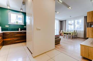 Фото номера Апартаменты с 2 спальнями Апартаменты Stawowa Premium Apartment - 69 m2 with a private garage г. Краков 28