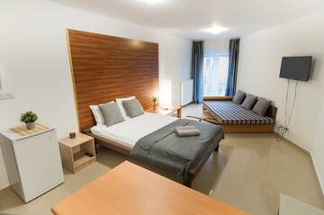 Фото номера Апартаменты-студио - Św. Filipa 9c/1 Апартаменты Bubble Apartments г. Краков 4