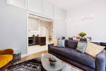 Фото номера Апартаменты Делюкс с 1 спальней Апарт-отели Aparthotel KrakowLiving г. Краков 4